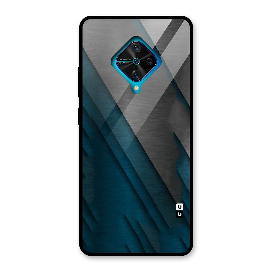 Just Lines Glass Back Case for Vivo S1 Pro