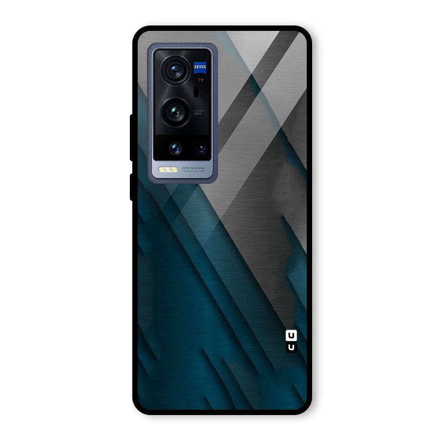 Just Lines Glass Back Case for Vivo X60 Pro Plus