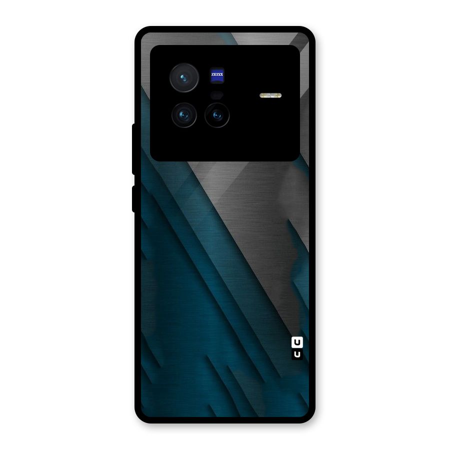 Just Lines Glass Back Case for Vivo X80
