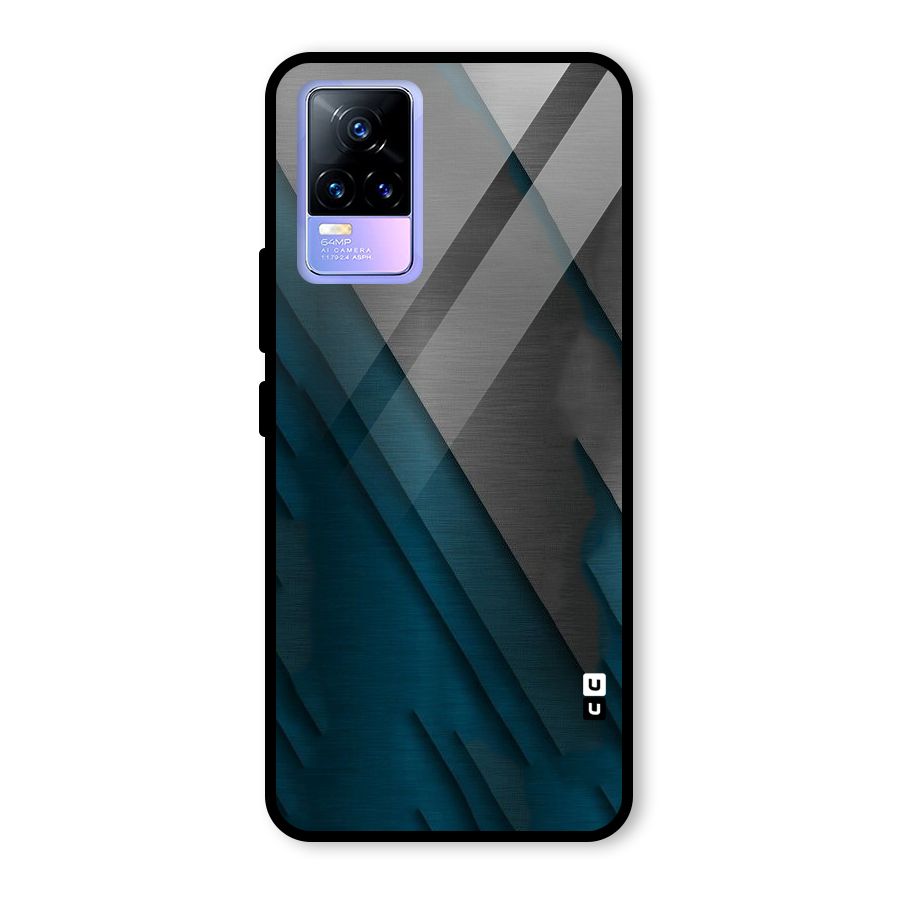 Just Lines Glass Back Case for Vivo Y73