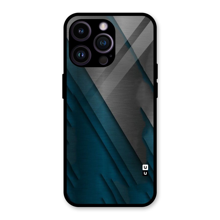 Just Lines Glass Back Case for iPhone 14 Pro Max
