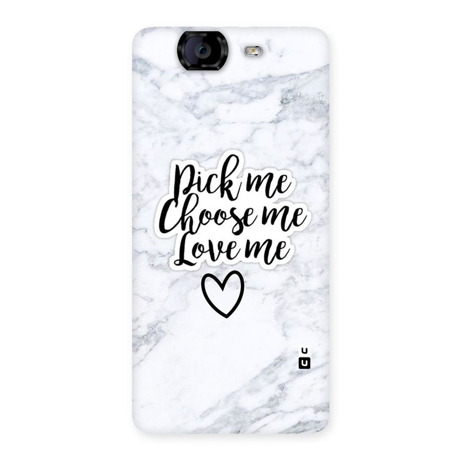 Just Me Back Case for Canvas Knight A350