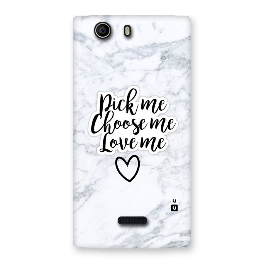 Just Me Back Case for Canvas Nitro 2 E311