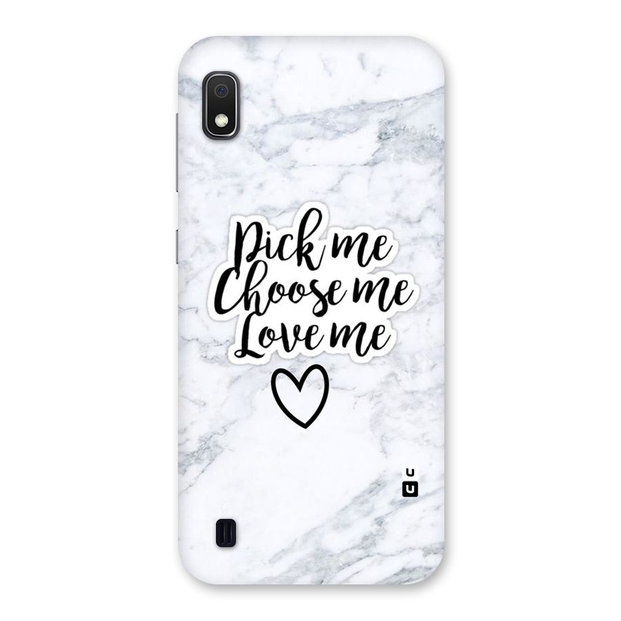 Just Me Back Case for Galaxy A10