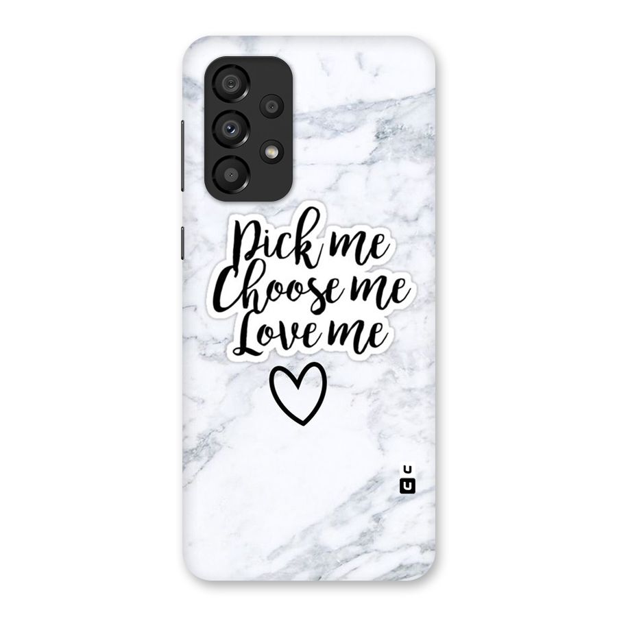 Just Me Back Case for Galaxy A33 5G