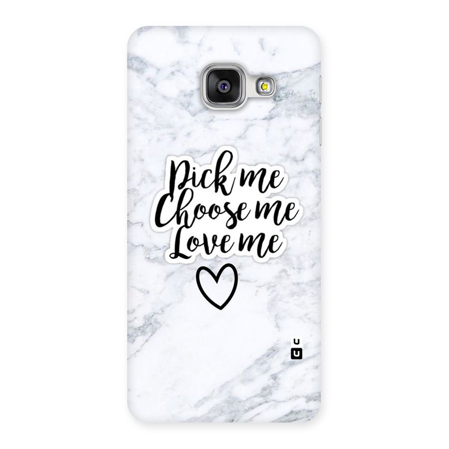 Just Me Back Case for Galaxy A3 2016