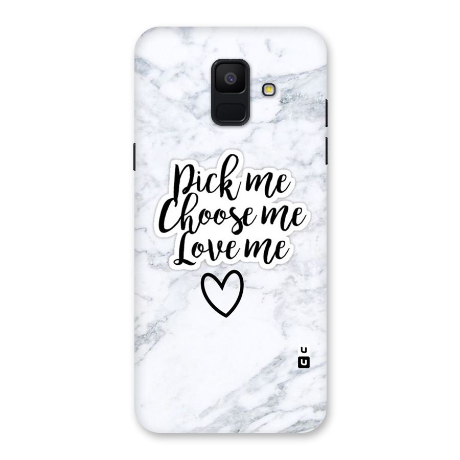 Just Me Back Case for Galaxy A6 (2018)