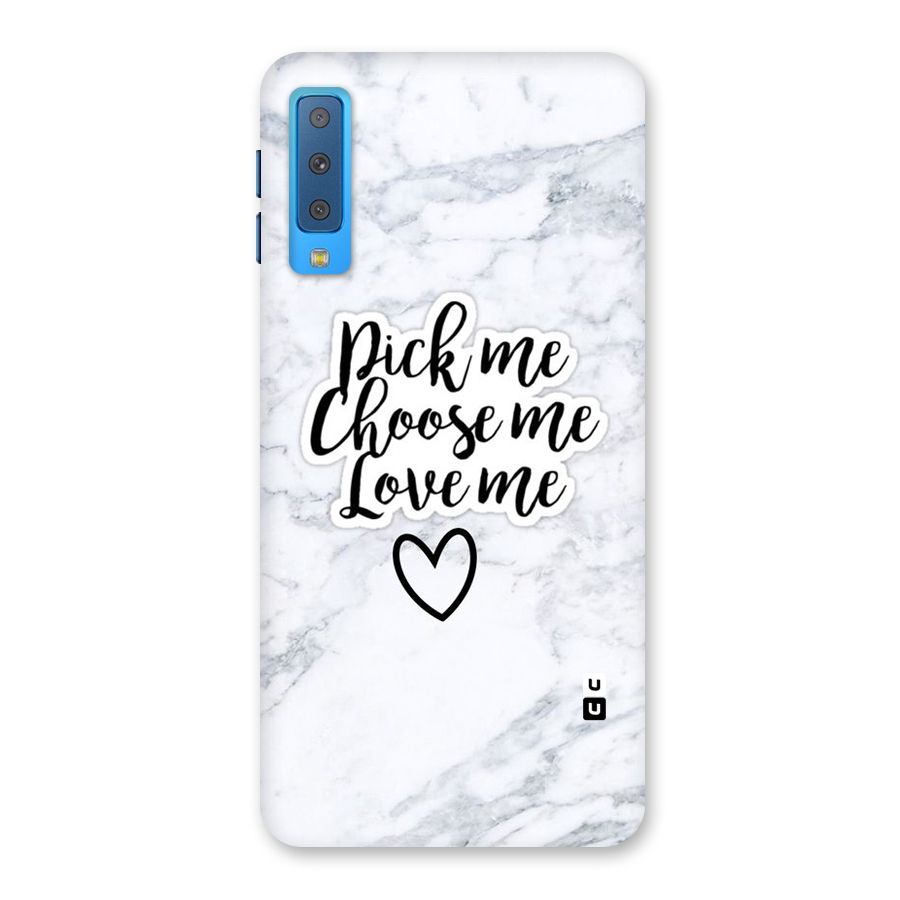 Just Me Back Case for Galaxy A7 (2018)