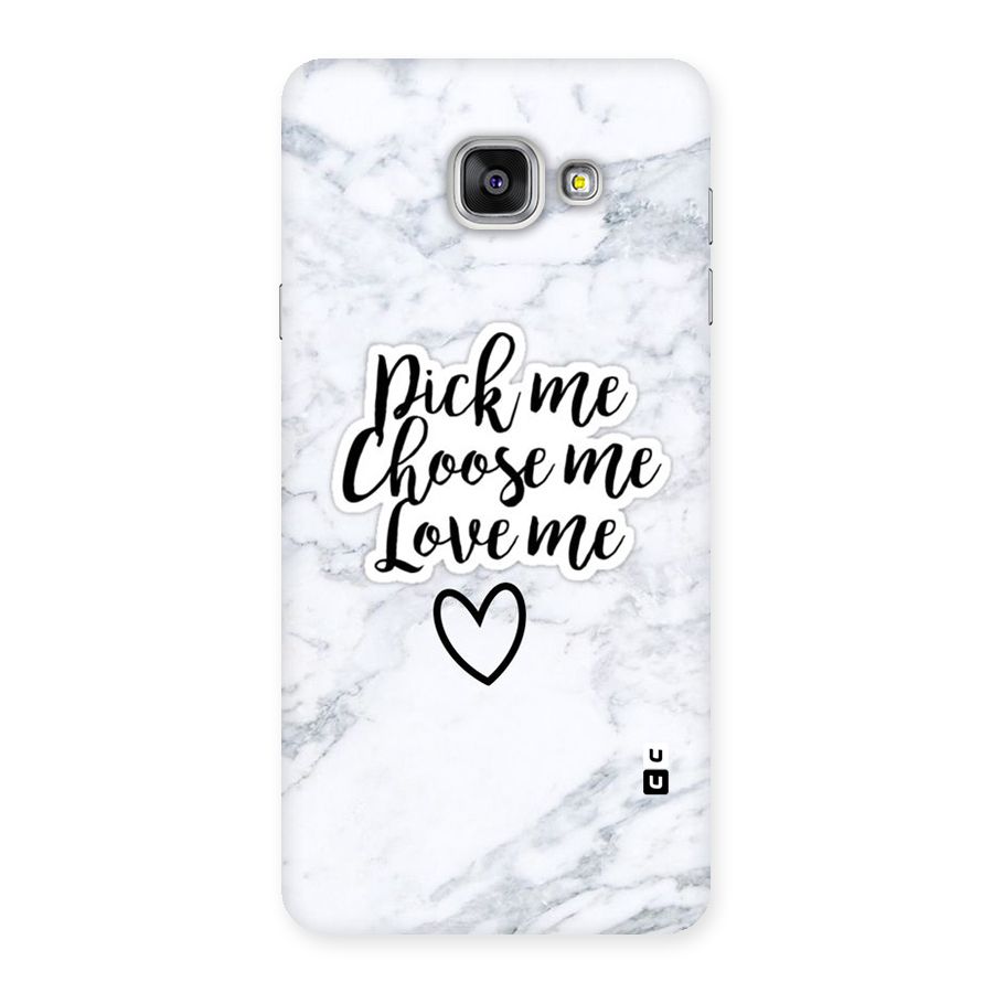 Just Me Back Case for Galaxy A7 2016