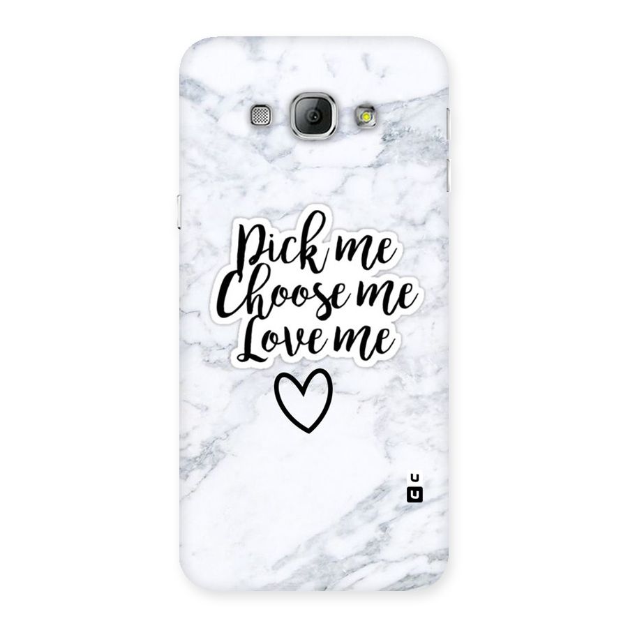Just Me Back Case for Galaxy A8