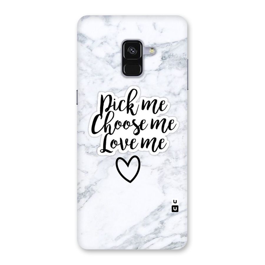 Just Me Back Case for Galaxy A8 Plus