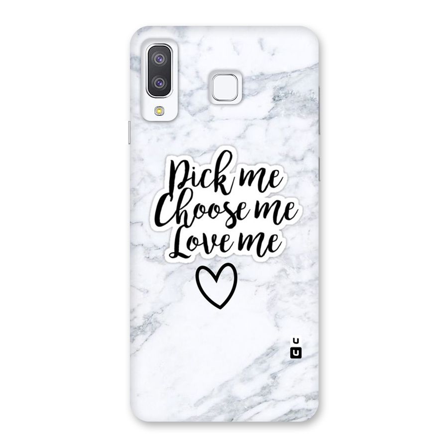 Just Me Back Case for Galaxy A8 Star