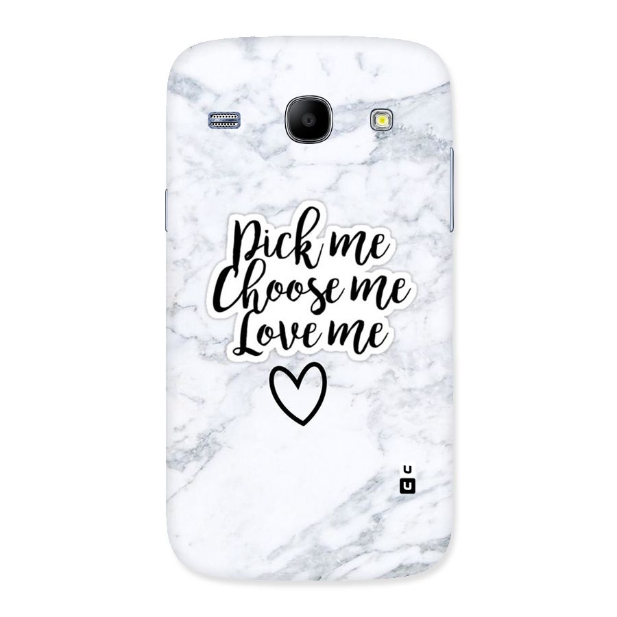 Just Me Back Case for Galaxy Core