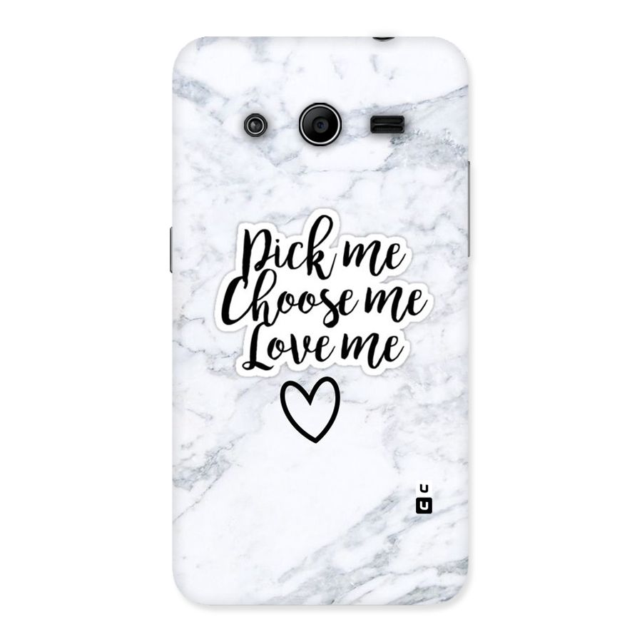 Just Me Back Case for Galaxy Core 2