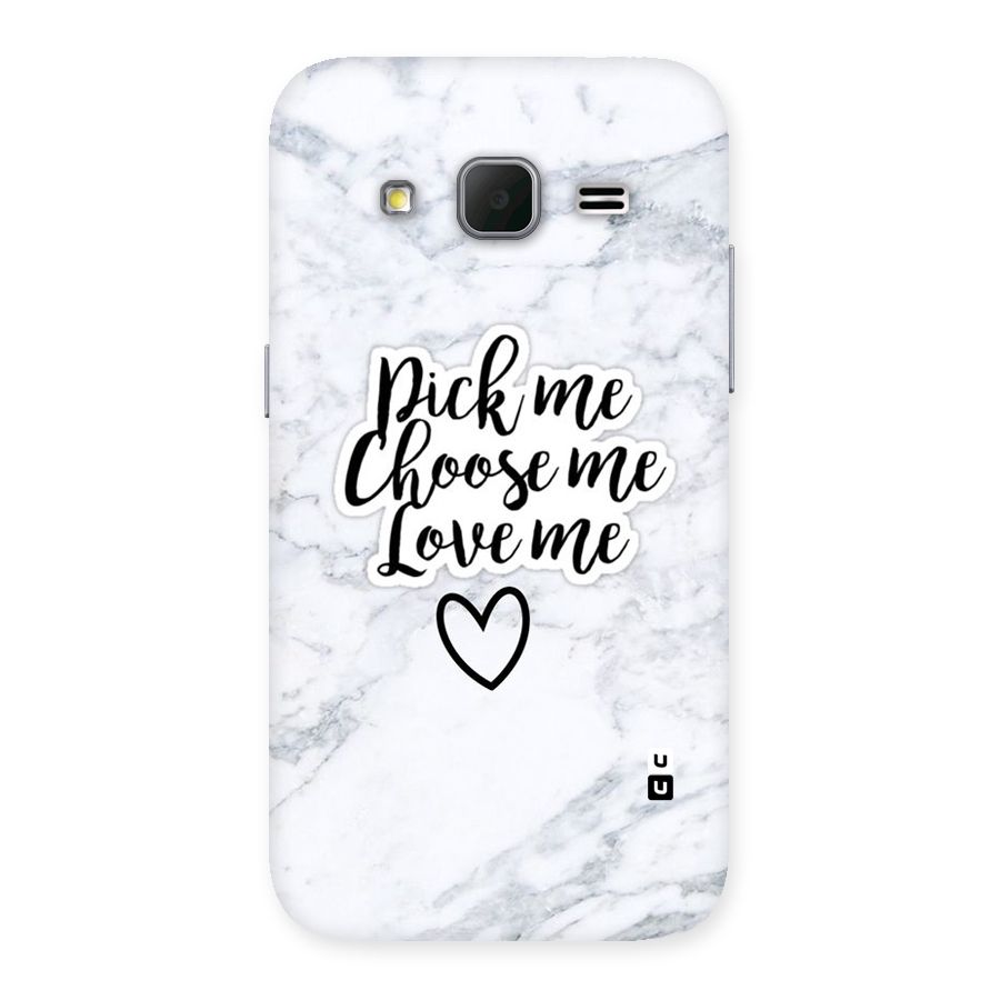 Just Me Back Case for Galaxy Core Prime