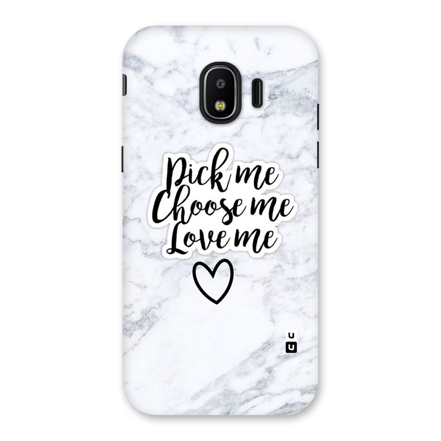 Just Me Back Case for Galaxy J2 Pro 2018