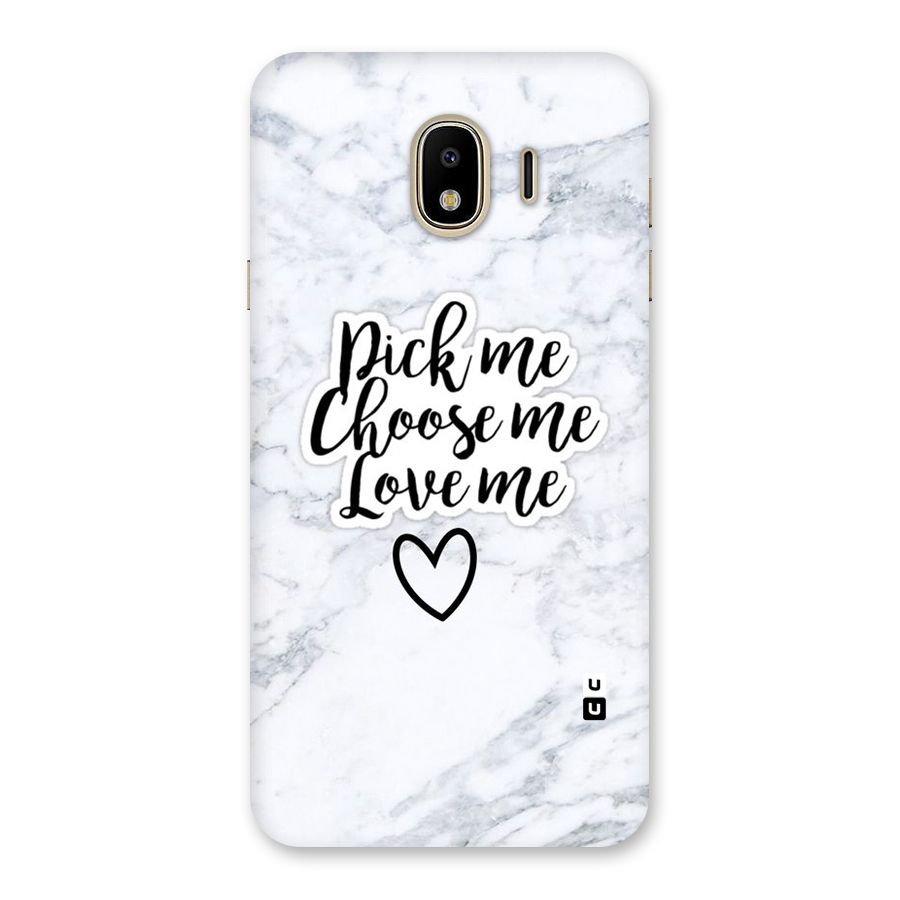 Just Me Back Case for Galaxy J4