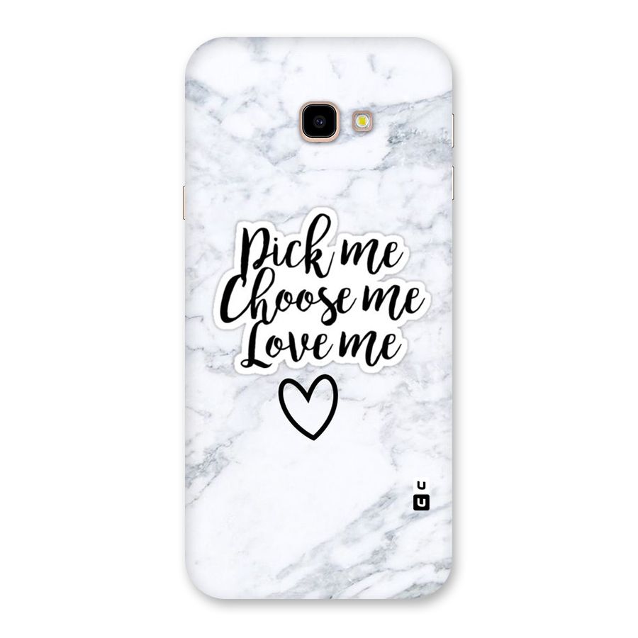 Just Me Back Case for Galaxy J4 Plus