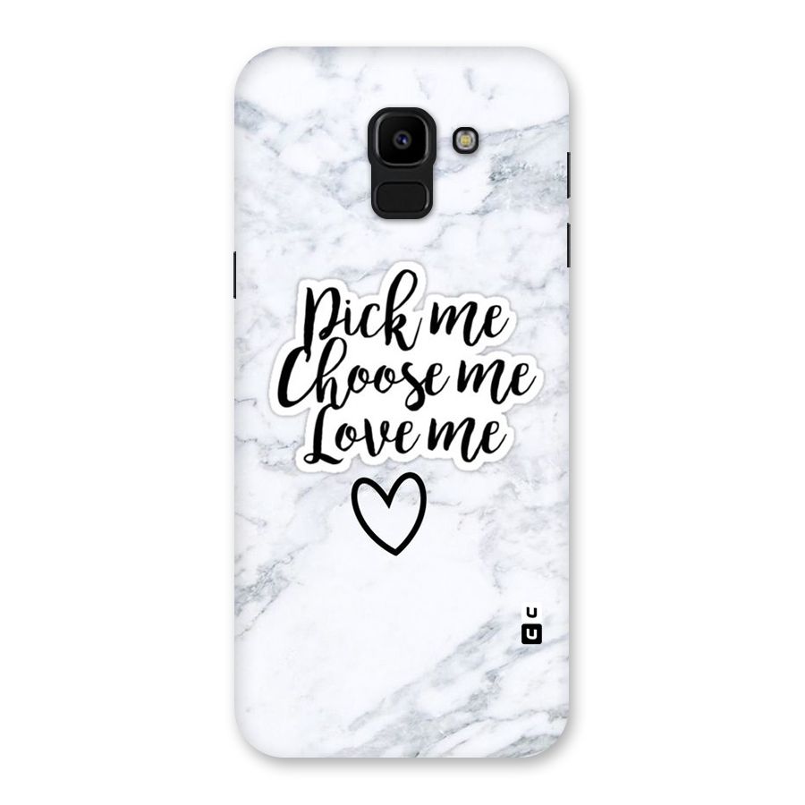Just Me Back Case for Galaxy J6