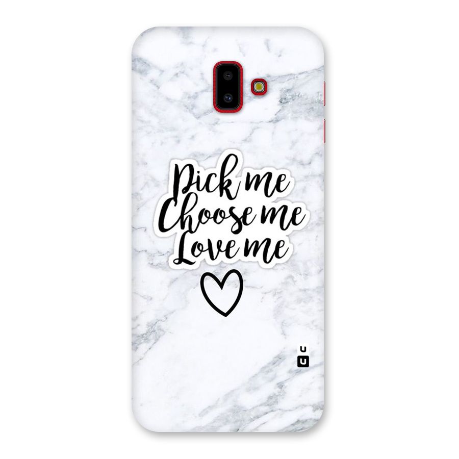 Just Me Back Case for Galaxy J6 Plus