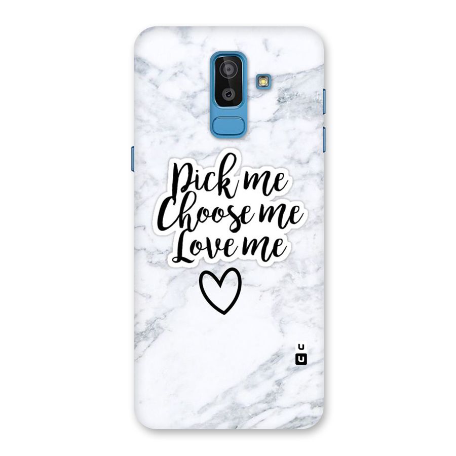 Just Me Back Case for Galaxy J8