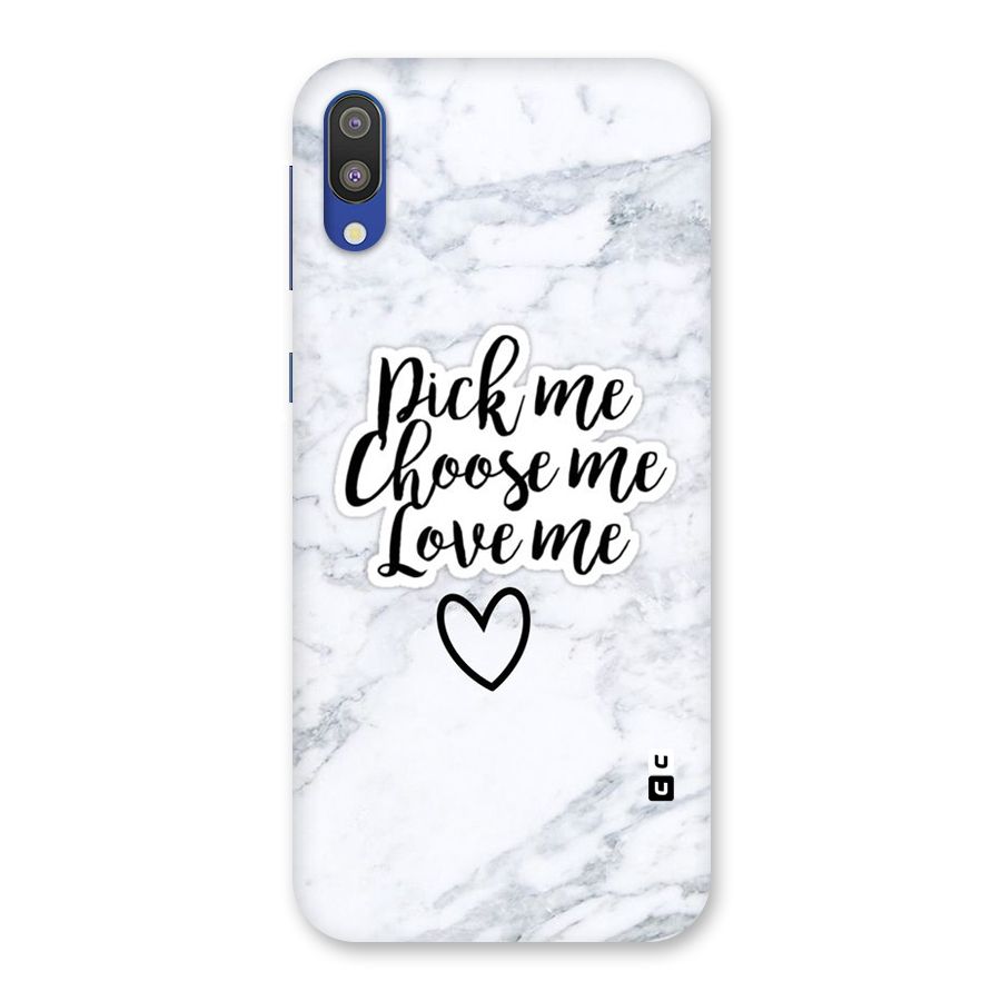 Just Me Back Case for Galaxy M10