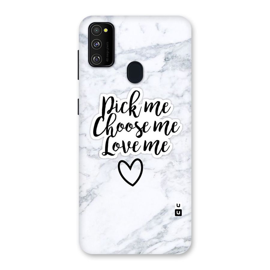 Just Me Back Case for Galaxy M30s