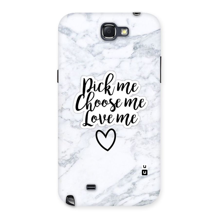 Just Me Back Case for Galaxy Note 2