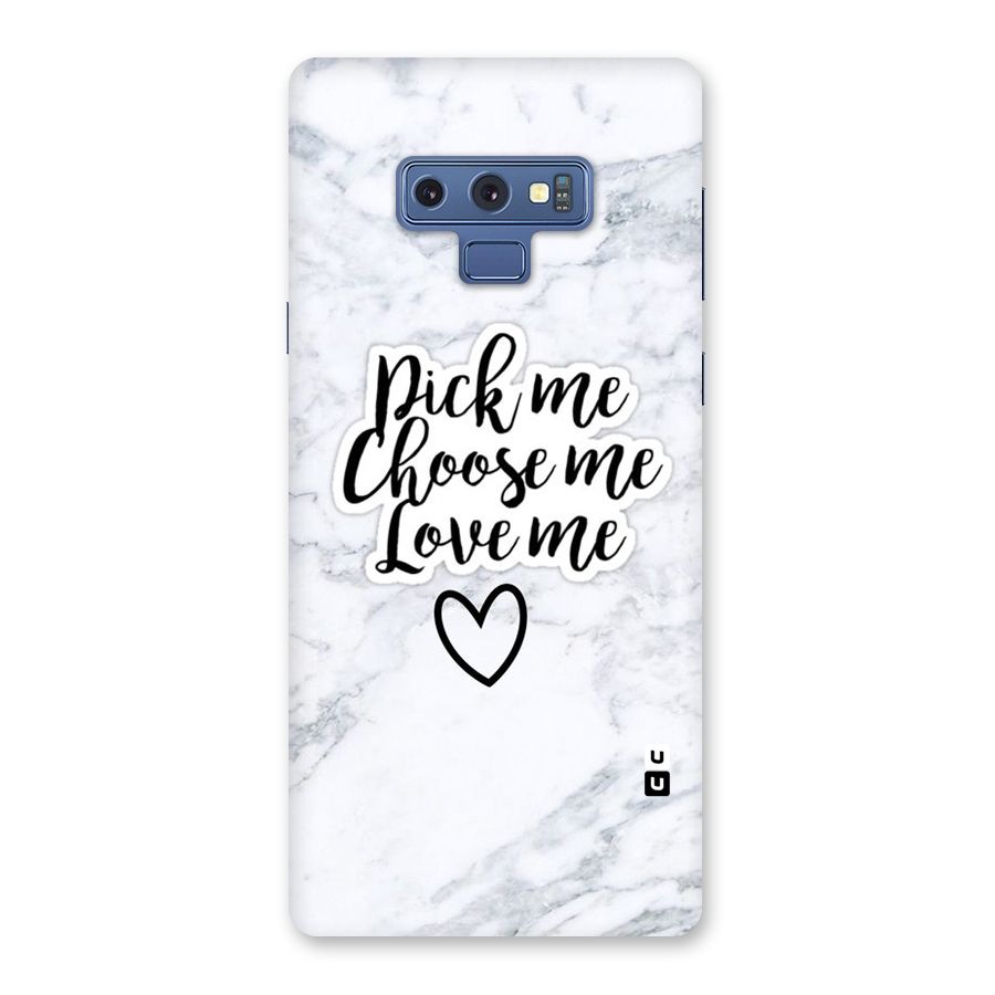 Just Me Back Case for Galaxy Note 9