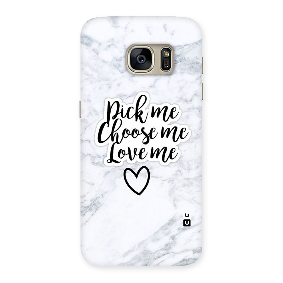 Just Me Back Case for Galaxy S7