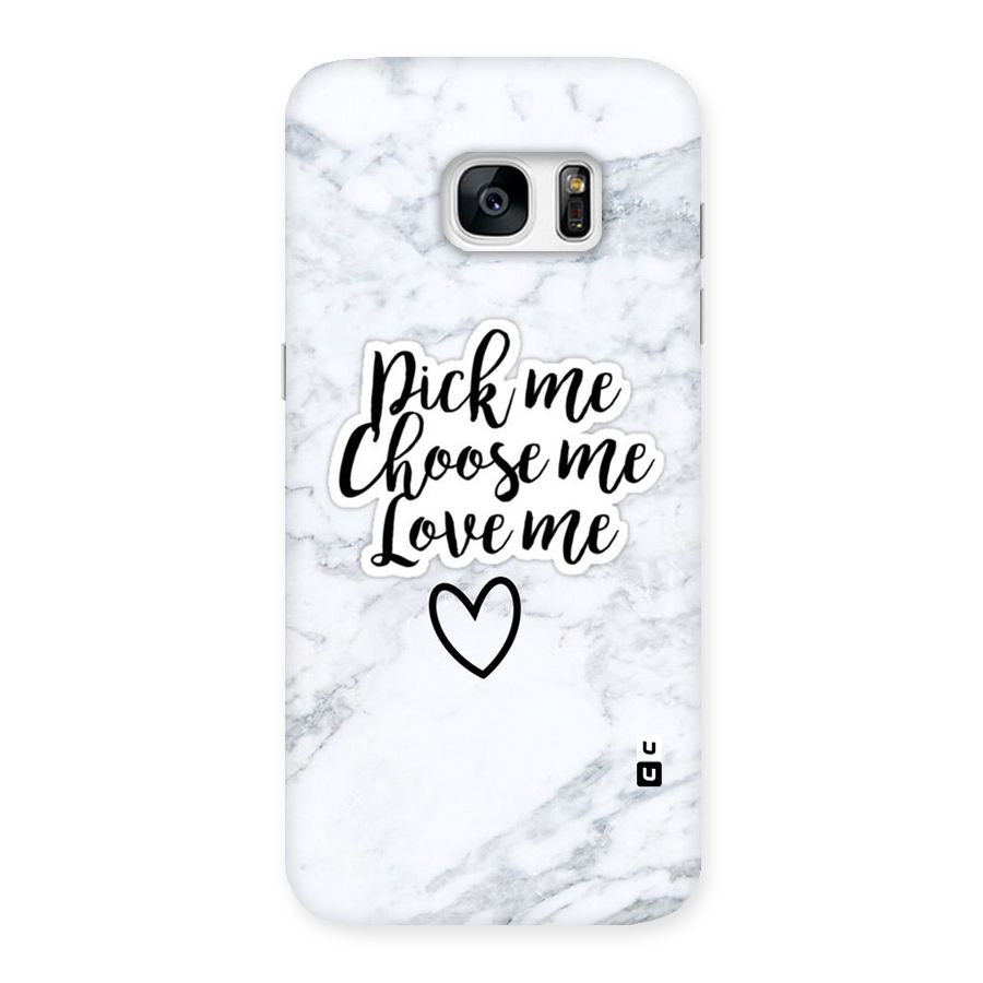 Just Me Back Case for Galaxy S7 Edge