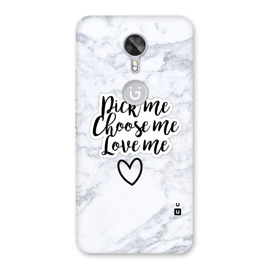 Just Me Back Case for Gionee A1