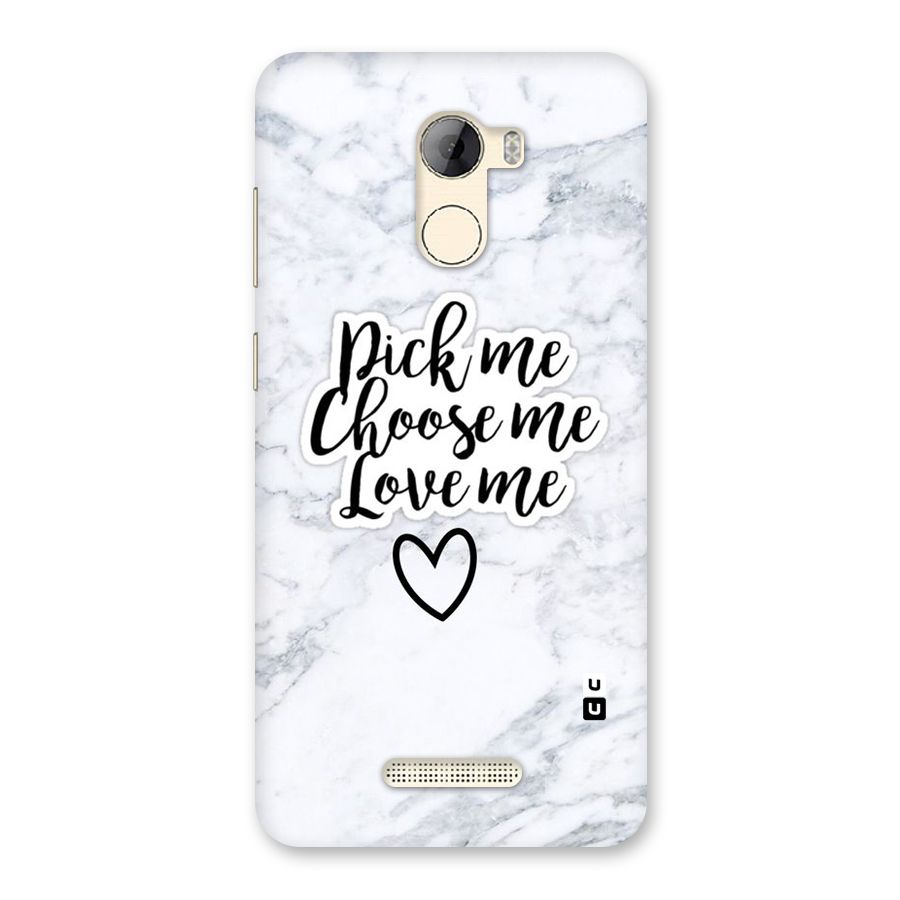 Just Me Back Case for Gionee A1 LIte
