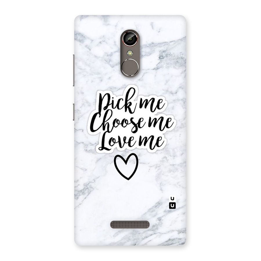 Just Me Back Case for Gionee S6s
