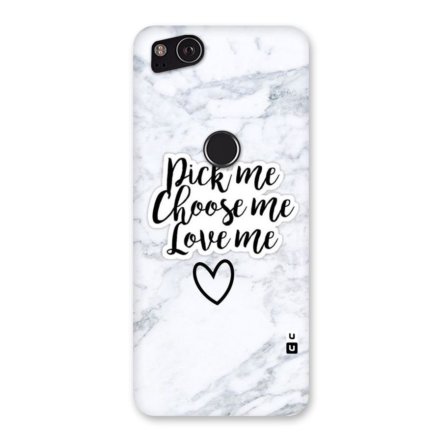 Just Me Back Case for Google Pixel 2