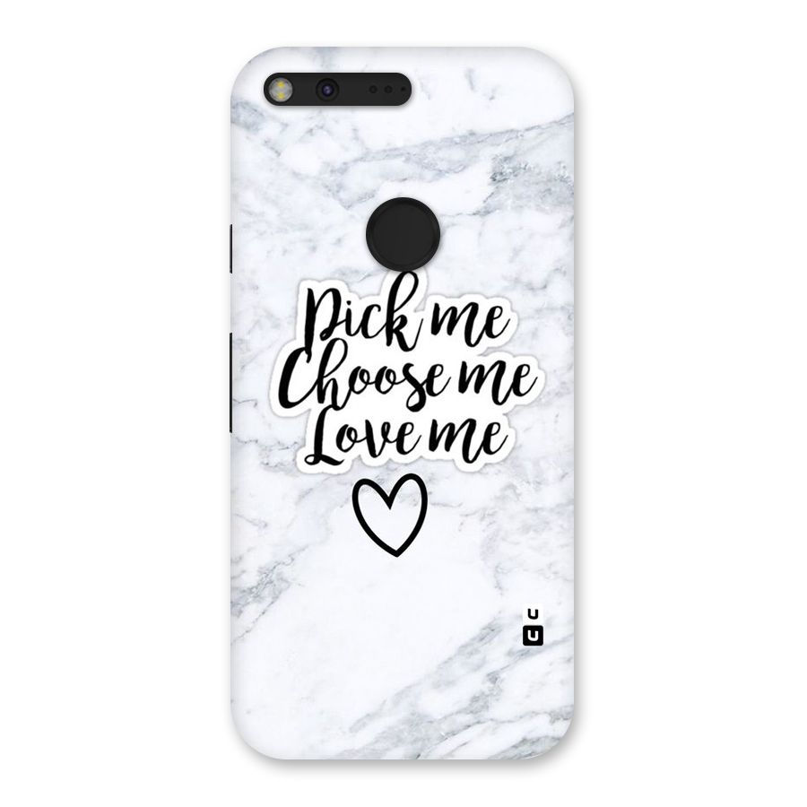 Just Me Back Case for Google Pixel XL