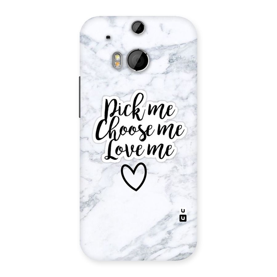 Just Me Back Case for HTC One M8