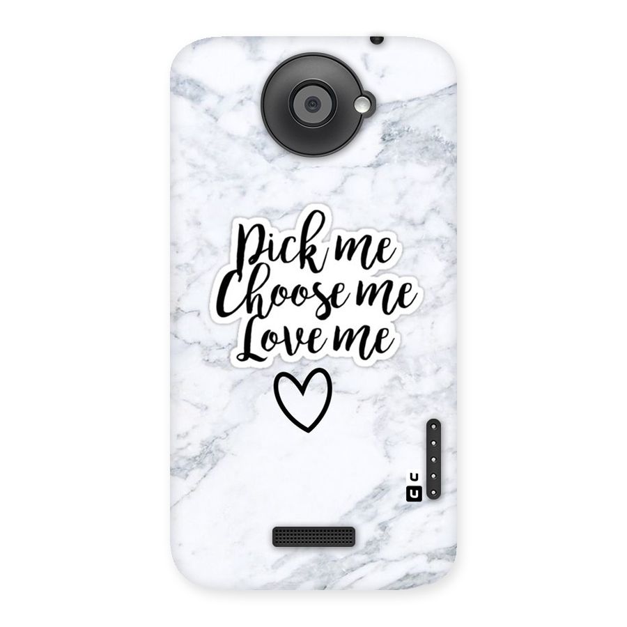 Just Me Back Case for HTC One X
