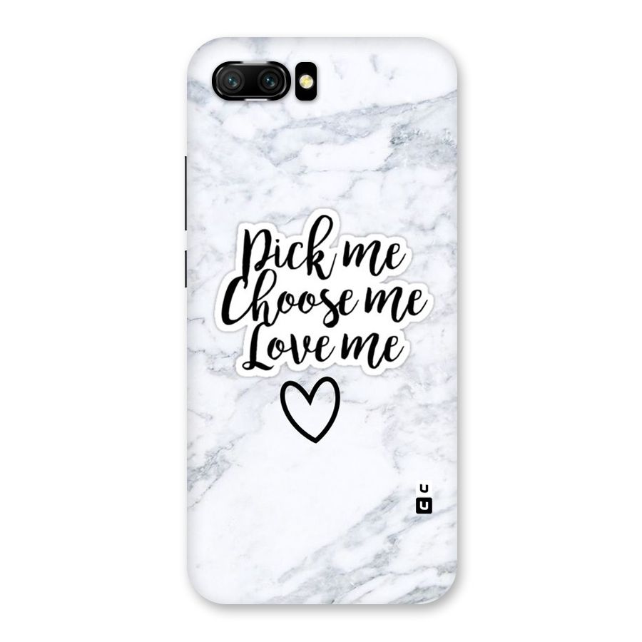 Just Me Back Case for Honor 10