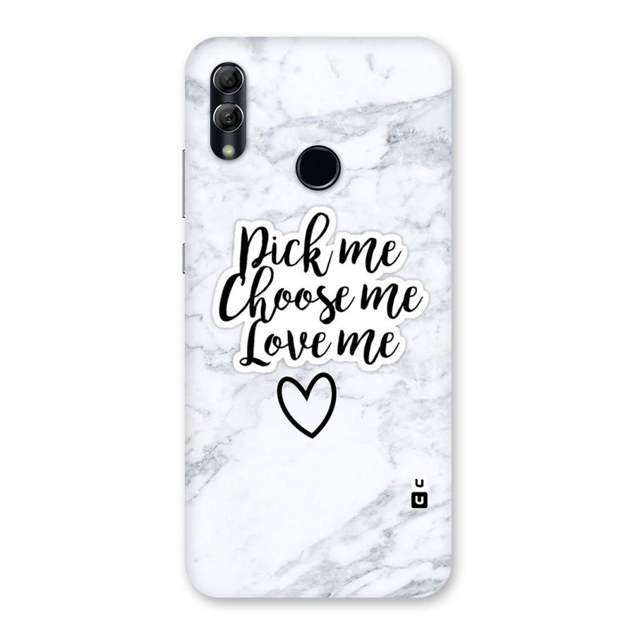 Just Me Back Case for Honor 10 Lite