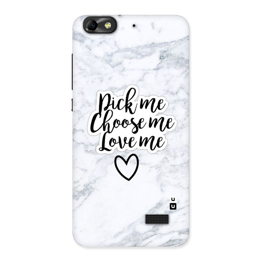 Just Me Back Case for Honor 4C