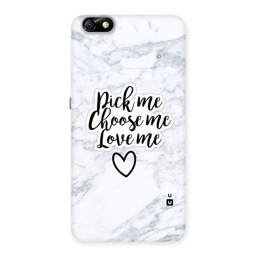 Just Me Back Case for Honor 4X