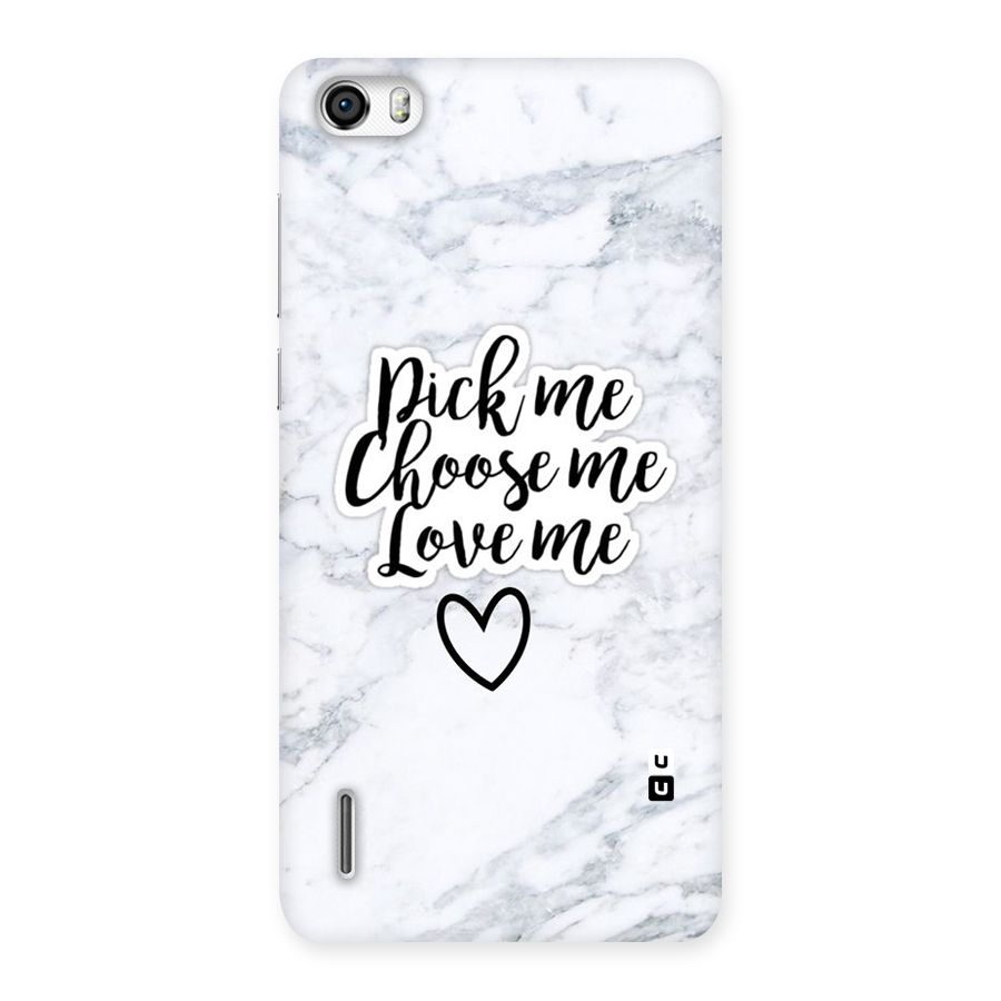 Just Me Back Case for Honor 6