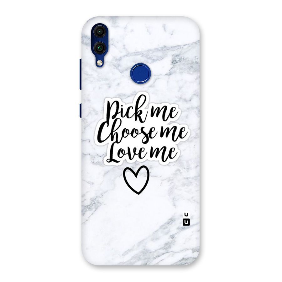 Just Me Back Case for Honor 8C