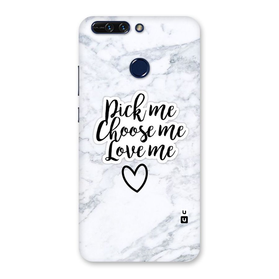 Just Me Back Case for Honor 8 Pro