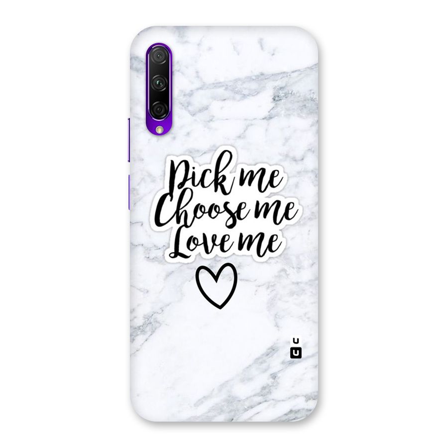 Just Me Back Case for Honor 9X Pro