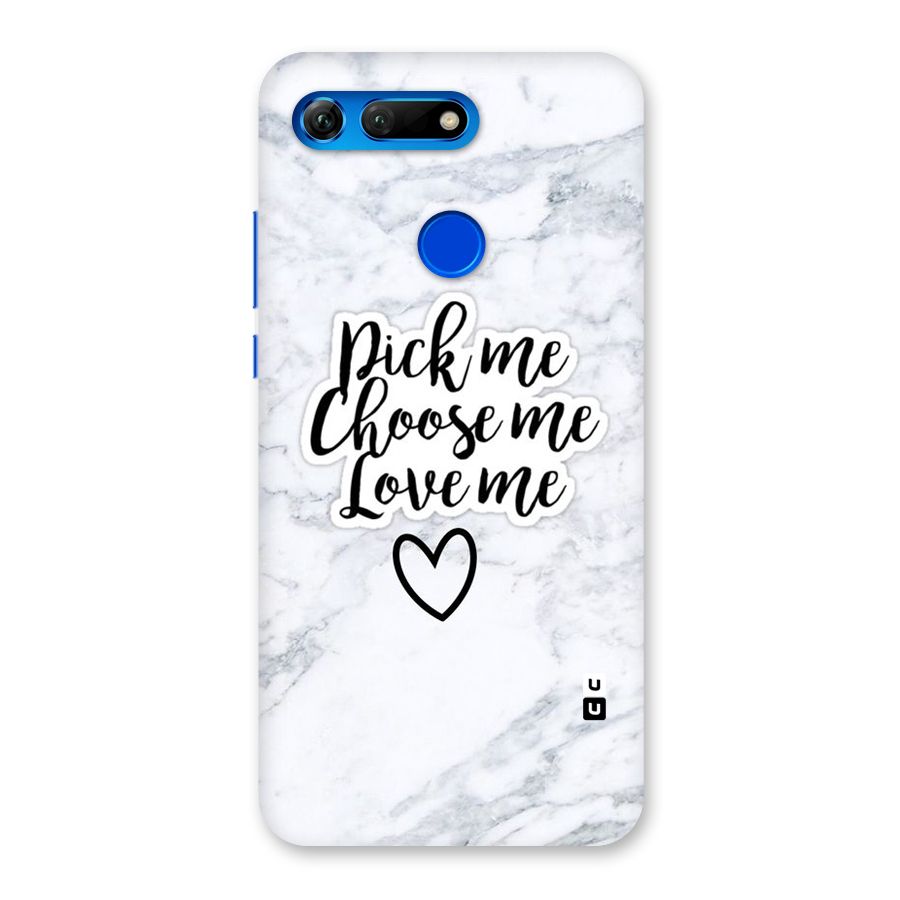 Just Me Back Case for Honor View 20