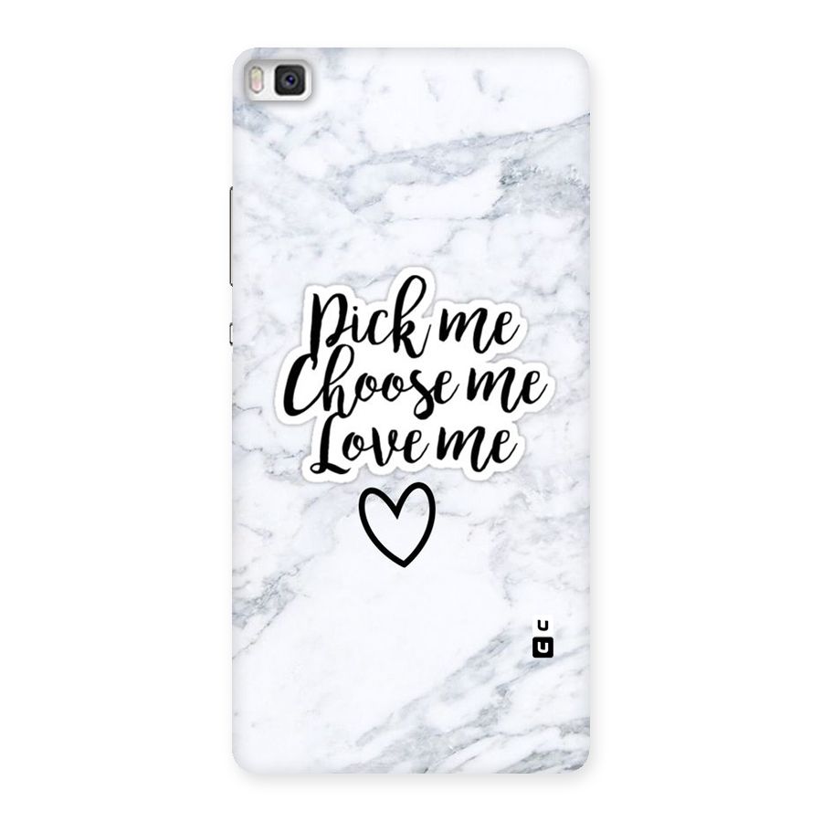 Just Me Back Case for Huawei P8