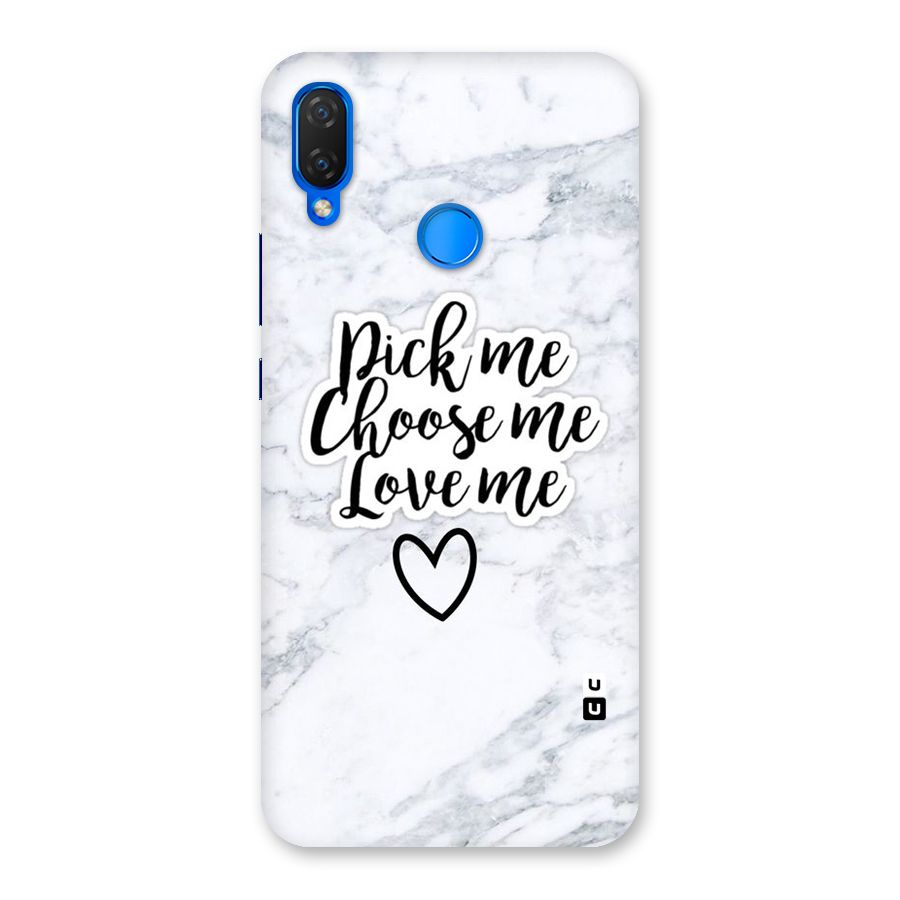 Just Me Back Case for Huawei P Smart+