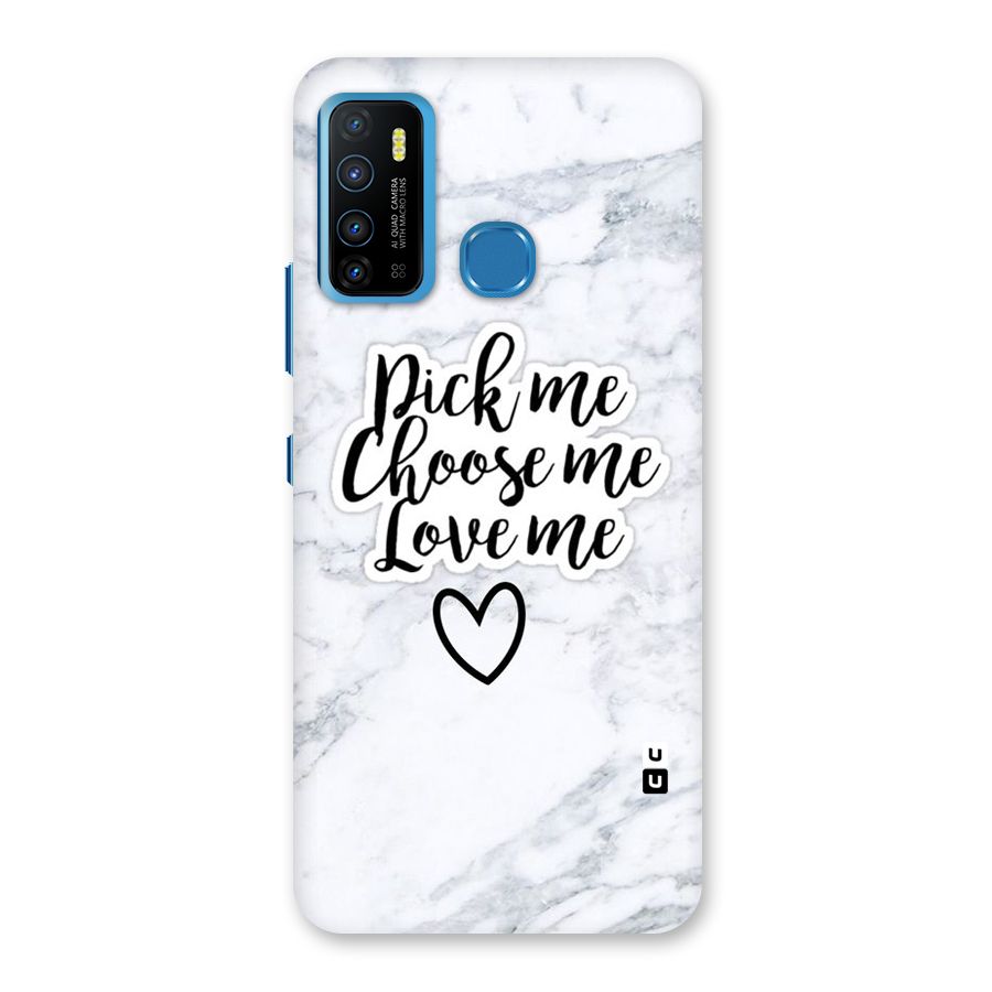 Just Me Back Case for Infinix Hot 9
